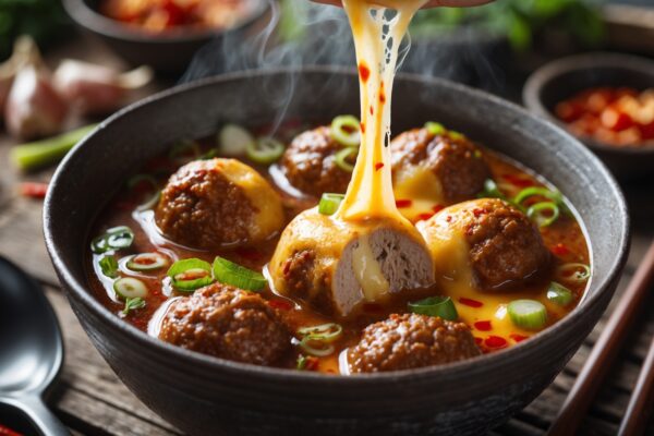 Resep Bakso Keju Meleleh Kuah Pedas yang Lezat dan Mudah Dibuat di Rumah
